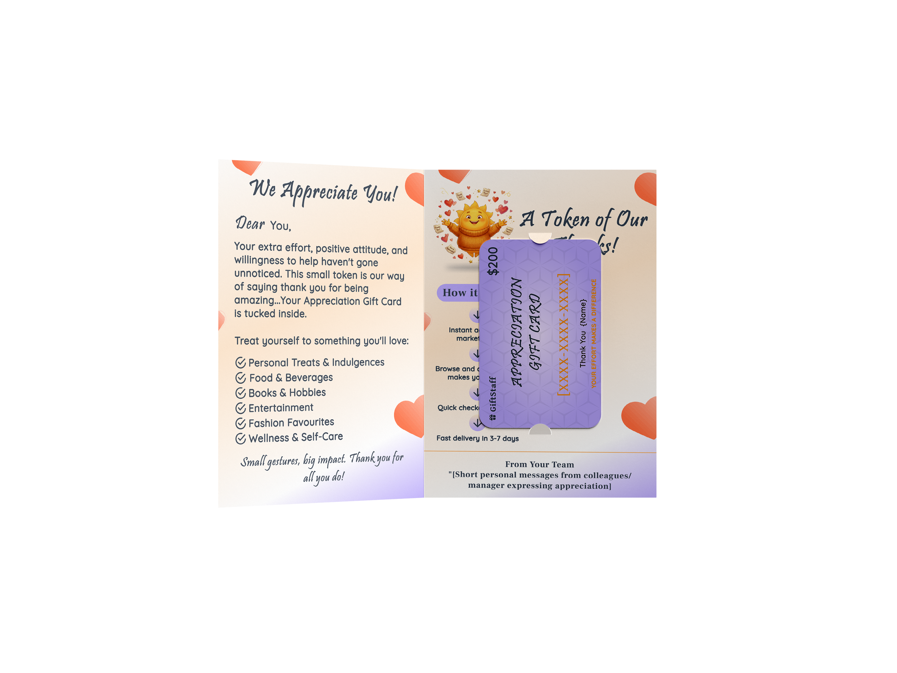 Happy International Women's Day 💜 card mockup 4