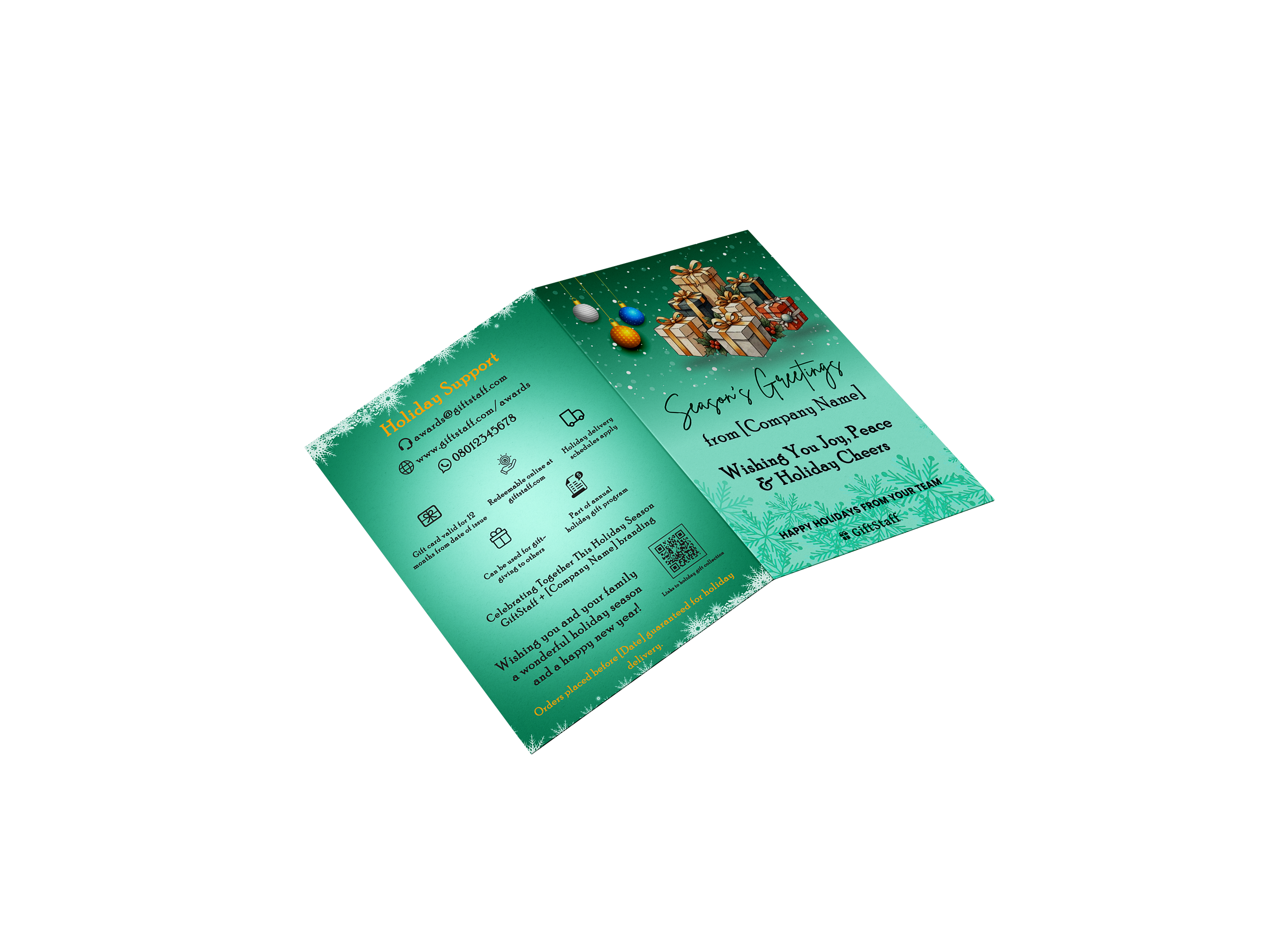 Ramadan Mubarak / Eid Mubarak 🌙 card mockup 3